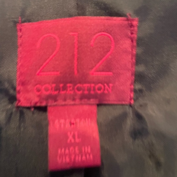 212 Collection women’s bl/white light weight blazer/jacket size XL - Picture 6 of 6